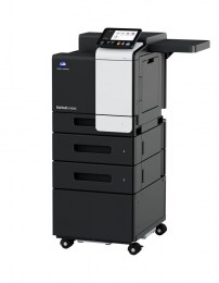 bizhub C4000i 2xPF-P20 DK-P04 WT-P03 studio picture Right no Energy Star
